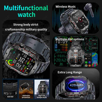 Tactical Commander Waterproof Smartwatch - Tremmi Global