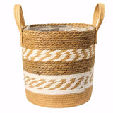 Handcrafted Weave and Wicker Planter Basket Collection - Tremmi Global