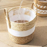 Handcrafted Weave and Wicker Planter Basket Collection - Tremmi Global