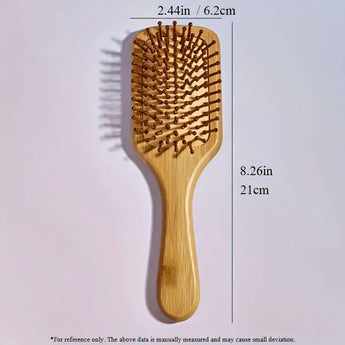 Eco-Friendly Natural Bamboo Hair Brush for Gentle Detangling - Tremmi