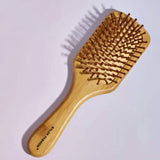 Eco-Friendly Natural Bamboo Hair Brush for Gentle Detangling - Tremmi