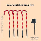 Solar Powered Candy Cane Christmas Lights - Tremmi