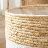 Handcrafted Weave and Wicker Planter Basket Collection - Tremmi Global