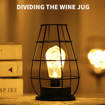 Modern Classic Iron Wine Themed Table Lamp Collection - Tremmi Global