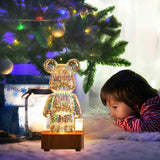 3D Bear Fireworks Lamp - Tremmi