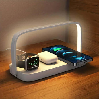 Speedy 4 in 1 Wireless Charging Reading Lamp Hub | for Apple - Tremmi