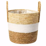 Handcrafted Weave and Wicker Planter Basket Collection - Tremmi Global