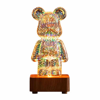 3D Bear Fireworks Lamp - Tremmi