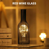 Modern Classic Iron Wine Themed Table Lamp Collection - Tremmi Global