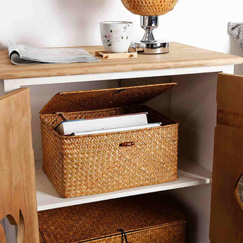 Hand Made Seagrass Storage Baskets - Tremmi Global