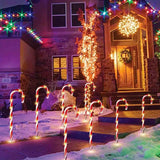 Solar Powered Candy Cane Christmas Lights - Tremmi