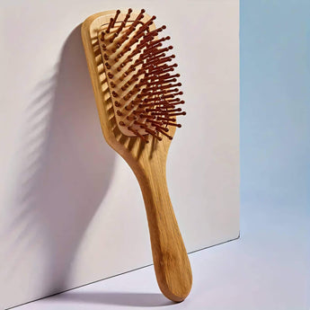 Eco-Friendly Natural Bamboo Hair Brush for Gentle Detangling - Tremmi