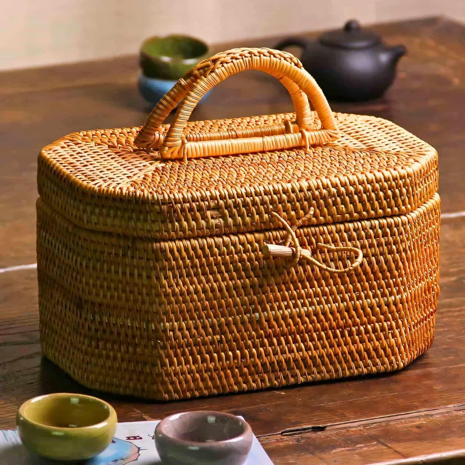 Natural Hand Woven Multi-Use Basket - Tremmi