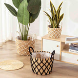 Lovely Natural Rattan Waterproof Baskets Collection - Tremmi Global