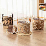 Lovely Natural Rattan Waterproof Baskets Collection - Tremmi Global