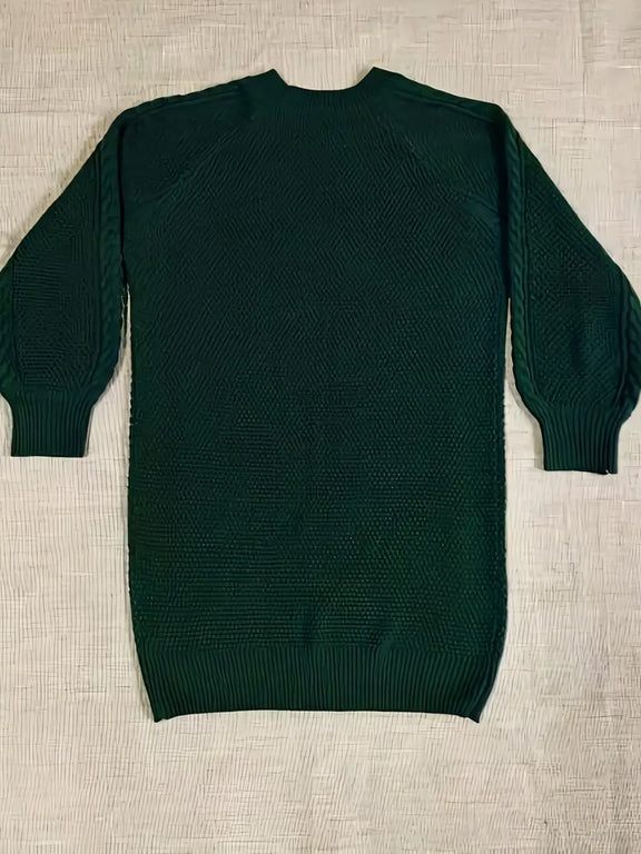 Casual Knit Jumper Dress