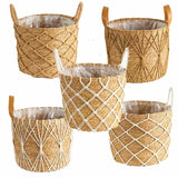 Lovely Natural Rattan Waterproof Baskets Collection - Tremmi Global